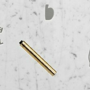 George Henry Longly, Labor (Detail), 2013 Marble, whipped cream chargers, Yves Saint Laurent Touche Eclat and steel fixings, 32 1/4 x 22 1/2 x 7 inches (82 x 57 x 18 cm)