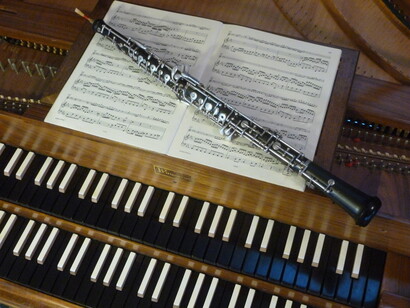 "Duo Toccata", Baroque Music Concert, promotional poster