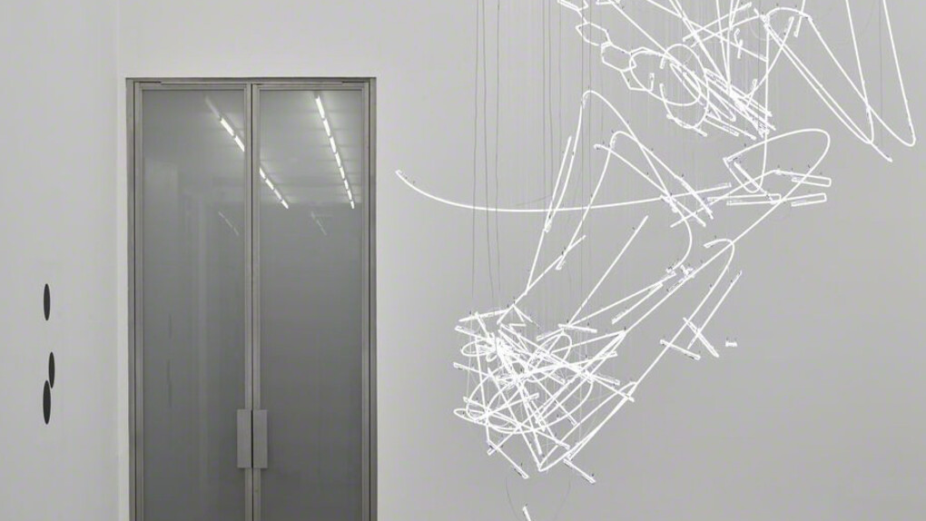 Cerith Wyn Evans, Exhibition view. Courtesy of White Cube