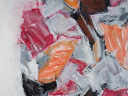 Natalie Edgar, Wham-Pow! 2013, Oil on canvas, 50 x 60 inches; 127 x 152.4 cm