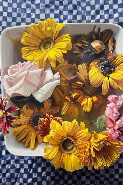Andrew Leventis, The flower fadeth, 2025. Courtesy of Massey Klein Gallery