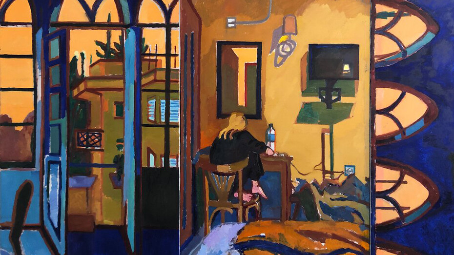 Natalia Zourabova, Nightlight, 2025. Courtesy of Kaliner Gallery