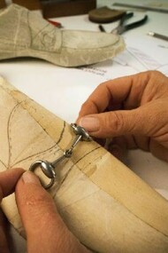La creazione di un mocassino Gucci