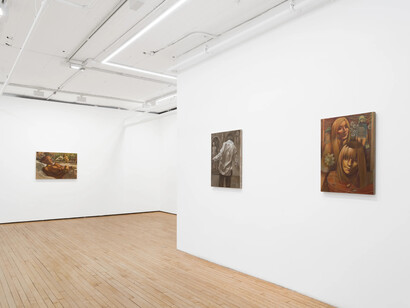 Fischer Mustin, Yuppie, exhibition view. Courtesy of GRIMM