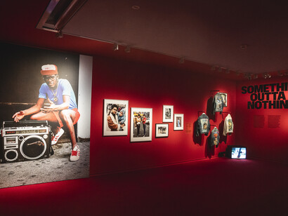 Hip hop is, exhibition view. Courtesy of Groninger Museum