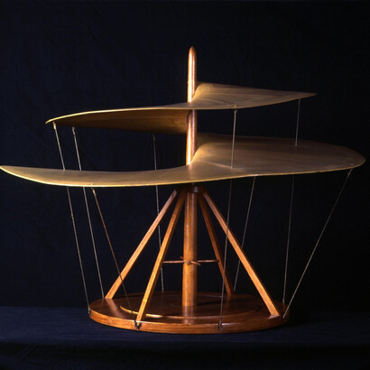 Vite aerea, dipartimento Leonardo Arte Scienza, Museo Nazionale Scienza e Tecnologia, Milano