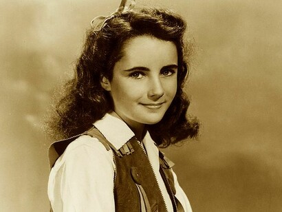 Elizabeth Taylor en «Fuego de Juventud»