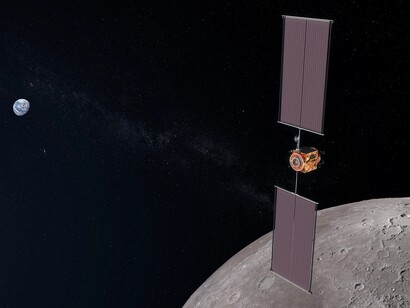 Lunar Gateway, piattaforma orbitale lunare, immagine: NASA