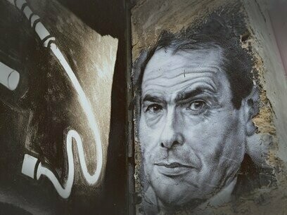 Retrato Pintado de Pierre Bourdieu. Em Ilusão biográfica, ele argumenta que, embora a biografia possa às vezes cair na armadilha da linearidade e da simplificação excessiva, quando bem-executada, ela constitui um alicerce teórico fundamental para a historiografia contemporânea