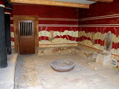  Palazzo di Cnosso, Creta, Grecia
