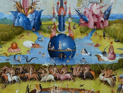 Detail of Hieronymus Bosch, The Garden of Earthly Delights