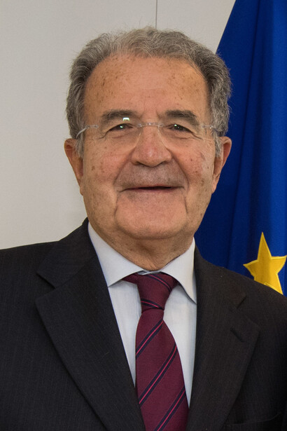 Romano Prodi, politico italiano e sostenitore dell'Unione Europea