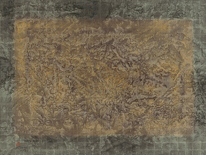 Wang Ai, The Language of Horse 1, 2014, 108 x 136 cm, Mixed technique on rice paper