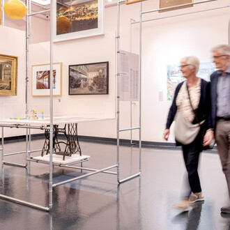 A view of Linz. A focus on the city, exhibition view. Courtesy of Nordico Stadtmuseum