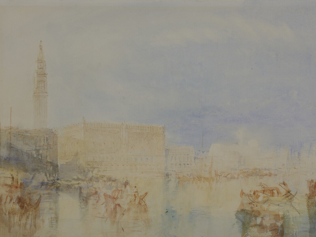 The Doge's Palace, Venice (1840), JMW Turner © National Museums Liverpool