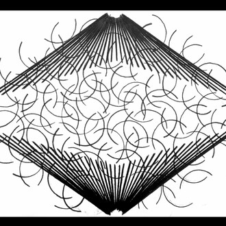 L. Lamothe, Untitled, 2018, 29,7 x 42 cm, charcoal on paper. Courtesy of the artist and Alberta Pane Gallery