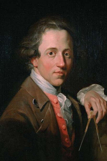 Portrait of Sir John Soane, by Christopher William Hunneman  (1755–1793), London, England