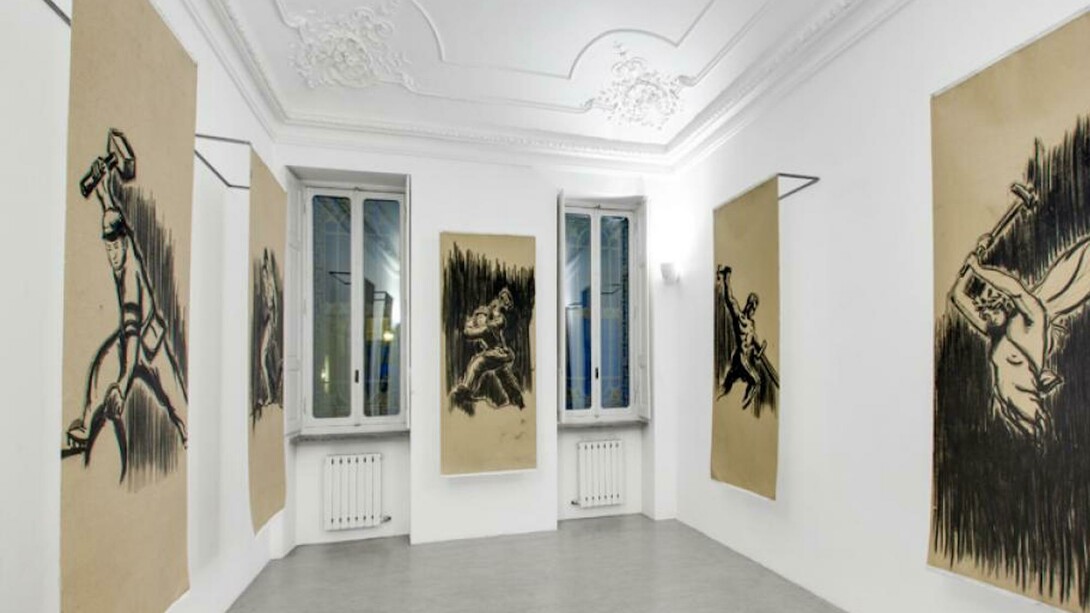 Cosimo Veneziano, exhbiition view. Courtesy of Alberto Peola