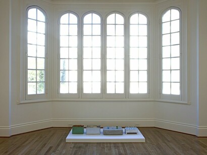 Tony Feher, Map For A Journey Not Yet Taken, Exhibition view. Courtesy of Anthony Meier Fine Arts