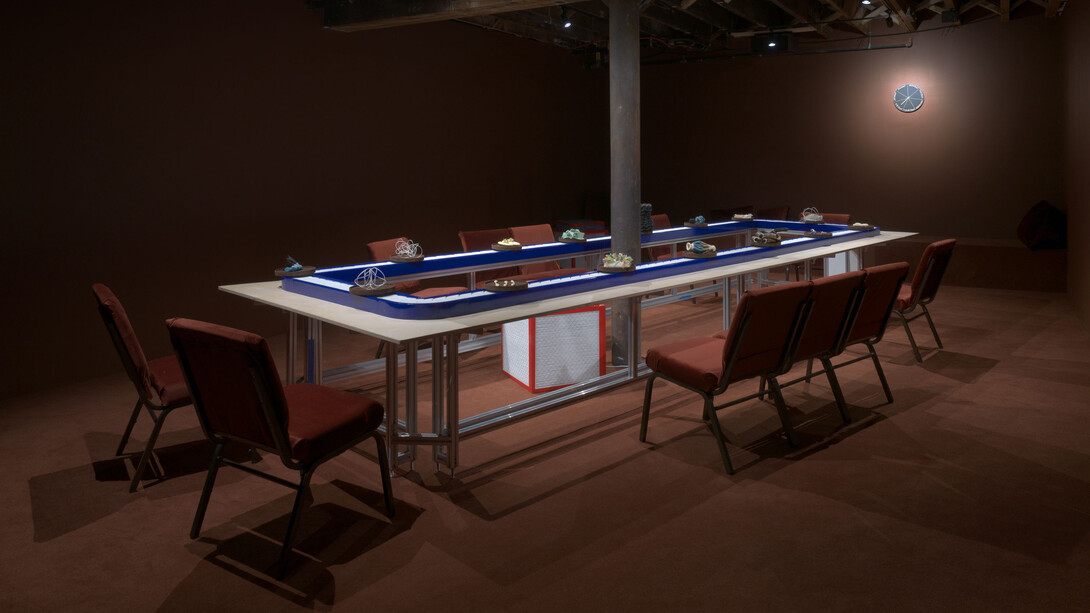 Finnegan Shannon, There's no me without you, exhibition view. Courtesy of Pioneer Works