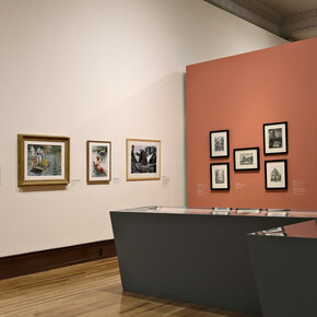 Mexico: route and destination, exhibition view. Courtesy of National Museum of Art