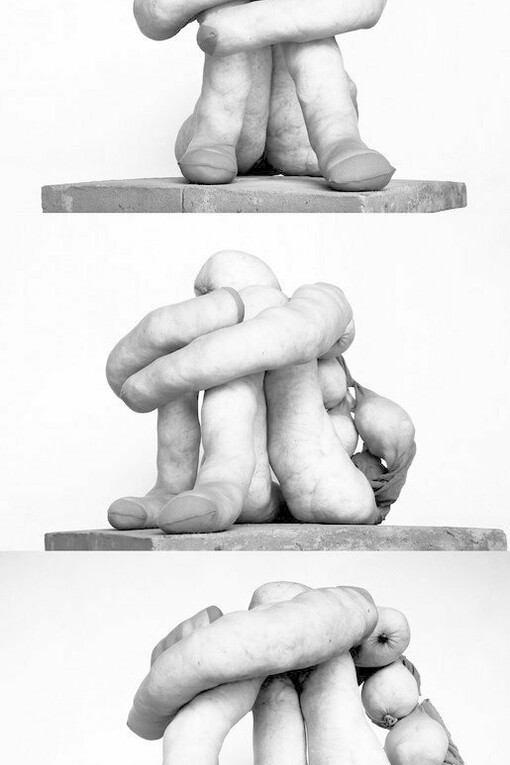 Julian Simmons, "Realidad" p. 121, Inkjet print, carbon black pigment on paper, 231 x 110 cm, Courtesy Contemporary Fine Arts, Berlin