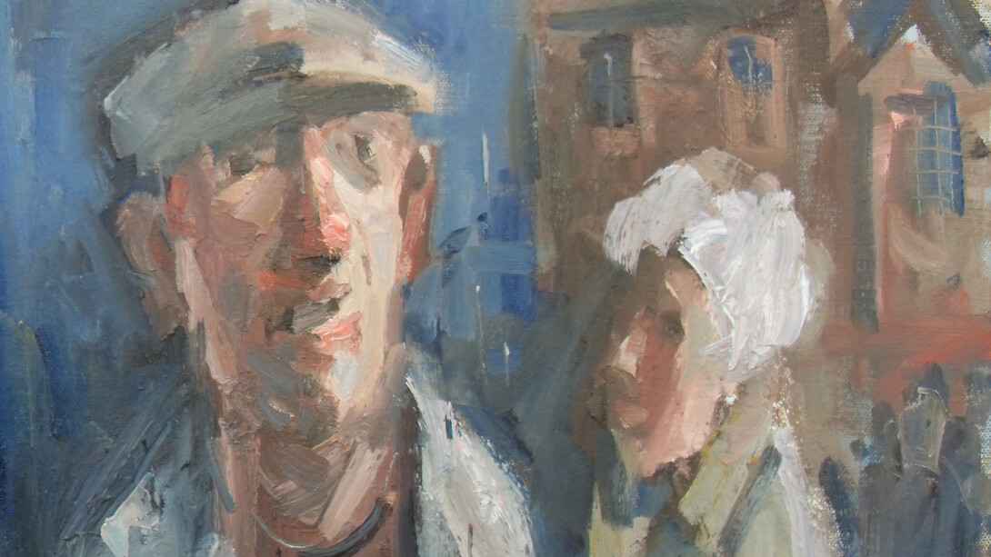 Gareth Parry, Will it Rain Again?,  41 x 41cm