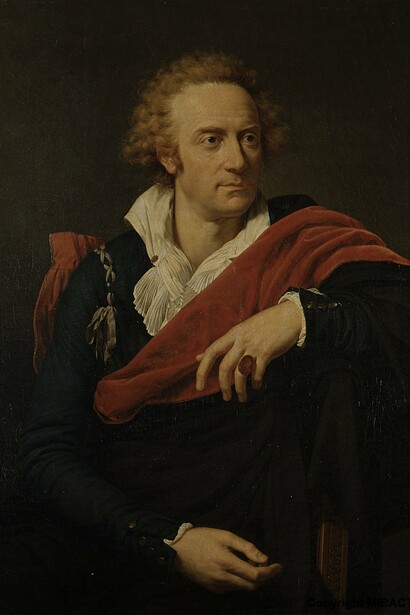 "Ritratto di Vittorio Alfieri", François-Xavier Fabre, 1793