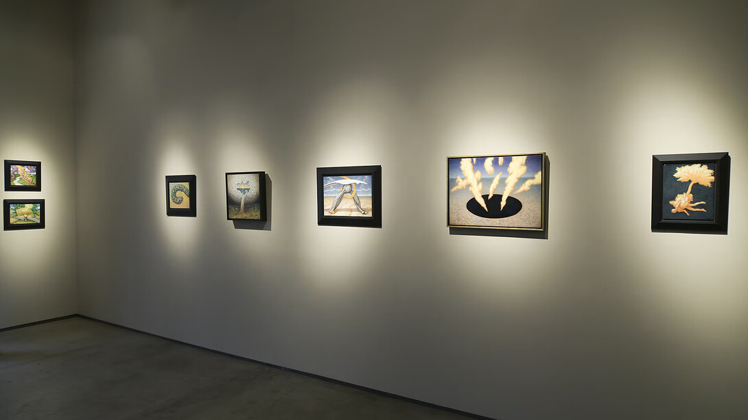Various artists, September salon, exhibition view. Courtesy of Evoke Contemporary