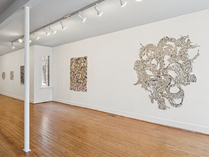 Mark Fox, exhibition view. Courtesy of Reynolds Gallery