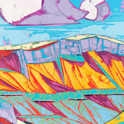 Tamara Hastie, La Palud (detail). Courtesy of Bonner David Gallery