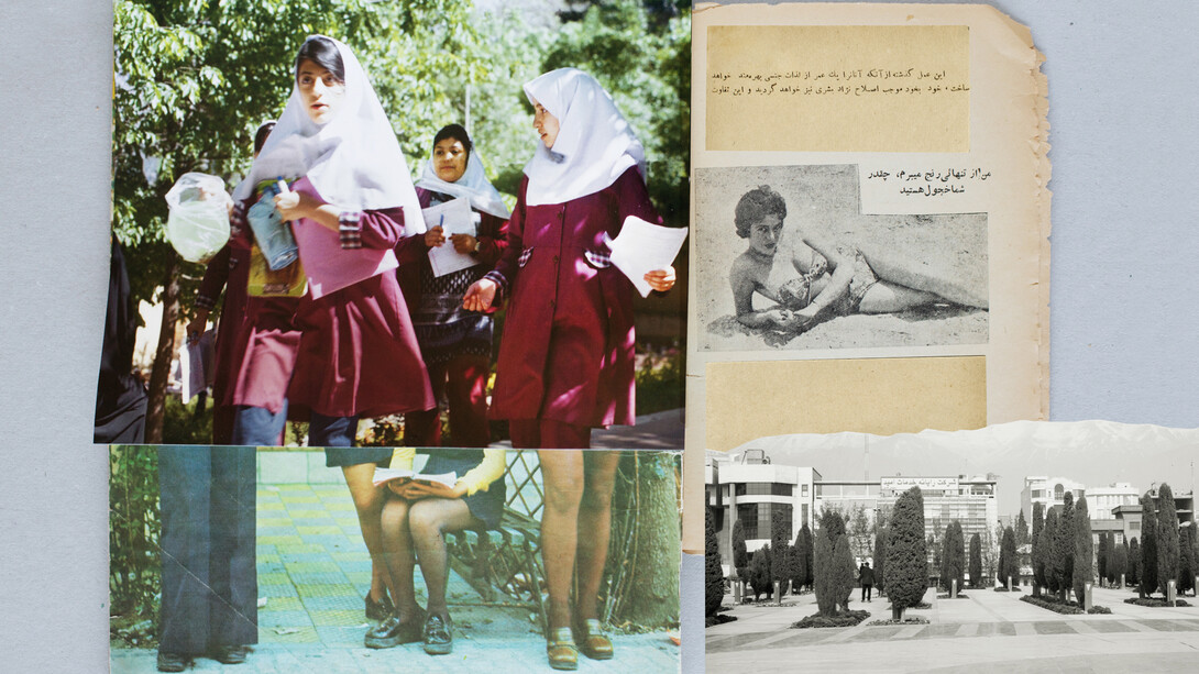 Hannah Darabi, Teens, "Mahvashs book of pleasure" (détail), 2024. Avec l'aimable autorisation de Photo Elysée