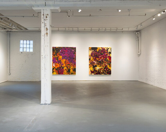 False Indigo, Exhbition view. Courtesy of Proto Gallery
