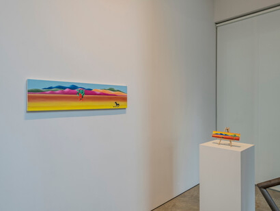 Miguel Angel Rios, Merged with vastness, exhibition view. Courtesy of Sicardi | Ayers | Bacino Gallery