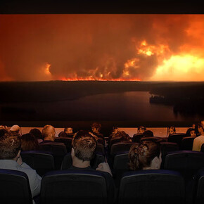Wildfires! A Firefighting Adventure in 3D. Courtesy of Science Nord