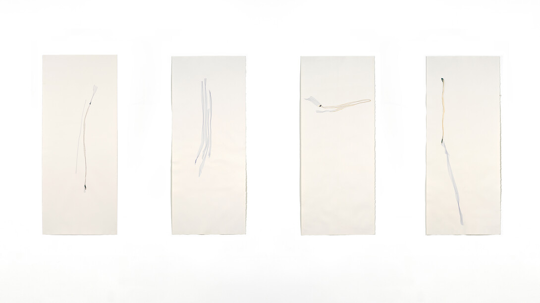 Installazione 4 Untitled formato 160x65 cm