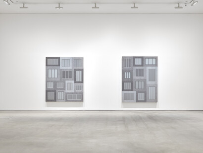 Peter Halley and Ugo Rondinone. Courtesy of Modern Art