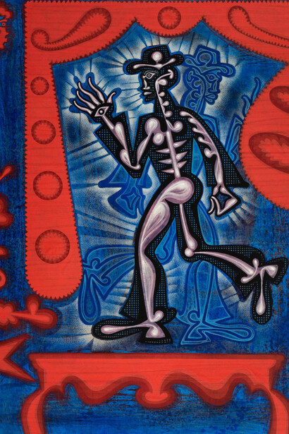 DANZON 4, 2015
Mixed media on wood
71 x 47 in.
180 x 119.5 cm.