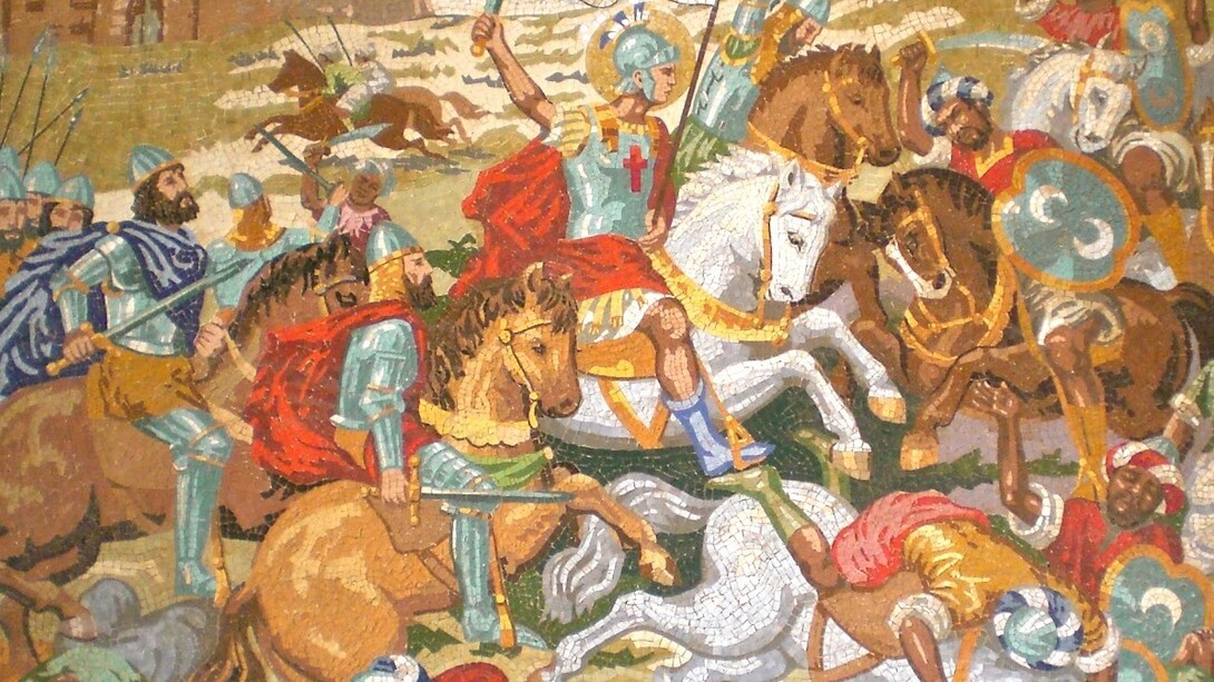 The conquest of Valencia by Jaime I
