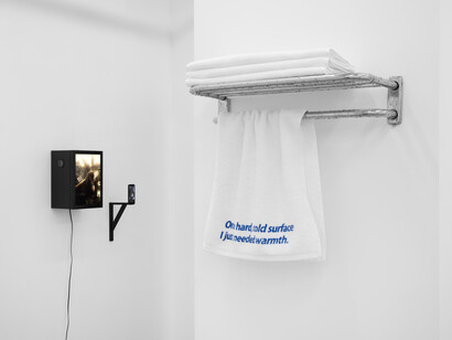 After That Blue, 2023, installation view. Courtesy of Fragment Gallery, NYC