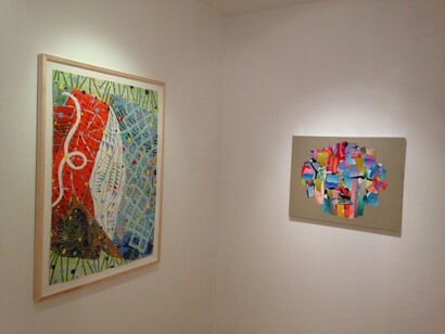 Sarajo Frieden, Exhibiton view. Courtesy of Launch LA