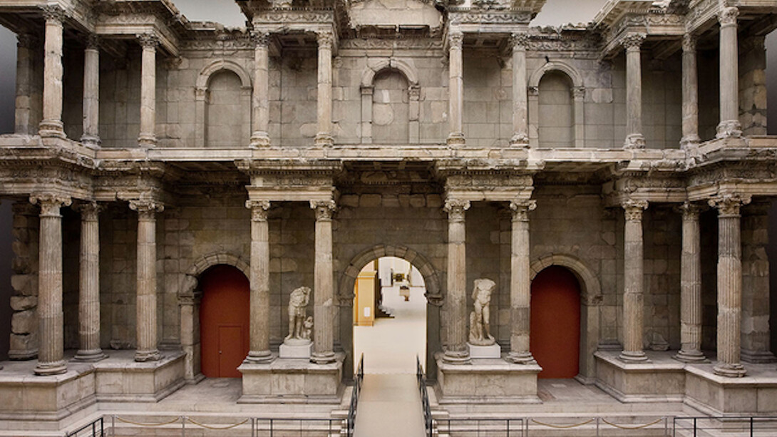 Architecture of Antiquity, Exhibition view. Courtesy of Pergamonmuseum 