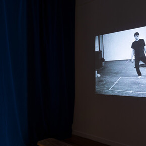 Paul McCarthy, Carolee Schneemann and Bruce Nauman, Electronic arts intermix, in residence, exhibition view. Courtesy of 47 Canal