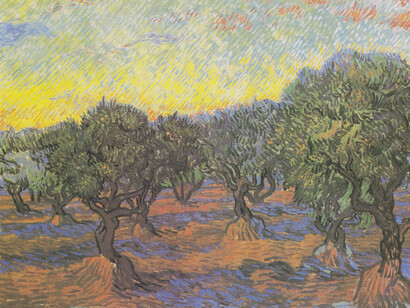 Vincent Van Gogh; Huerto de olivos, 1889, Göteborgs Museum of Art, Gõteborg, Suecia