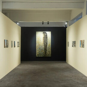 Ibrahima Kévé Mbaye, Découverte #1: at the hour of Dakar, exhibition view. Courtesy of Selebe Yoon Gallery