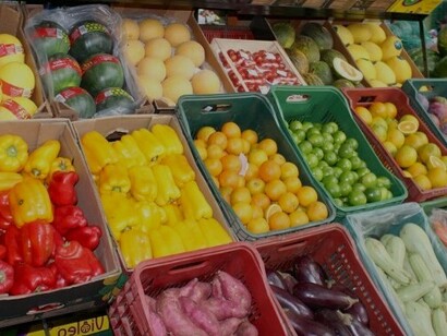 Frutas e legumes no Ceasa, Brasil