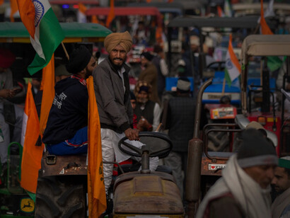Farmers descended on Delhi, India in 2020 and 2021 in organised protests against changes to three farm acts
