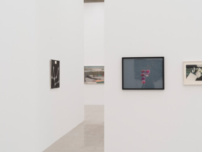 Watching sugar dissolve in a glass of water, Exhibition view. Courtesy of Mumok