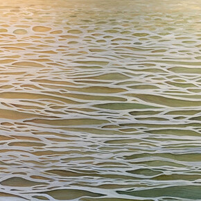 Heather Stivison, Ocean surface, desert (detail). Courtesy of Pleiades Gallery