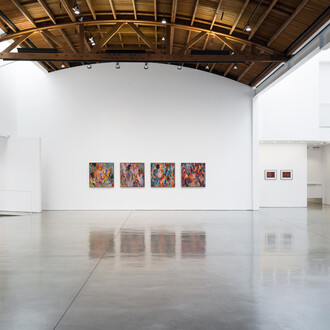 Sabine Moritz, Frost, exhibition view. Courtesy of Gagosian 